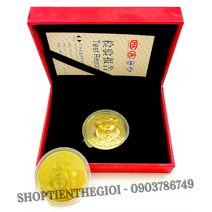 Combo 3 Món Quà May Mắn THẦN TÀI mạ vàng - SP005528